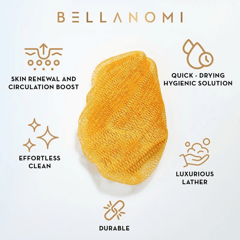 African Net Body Exfoliator & Reusable Bath Sponge